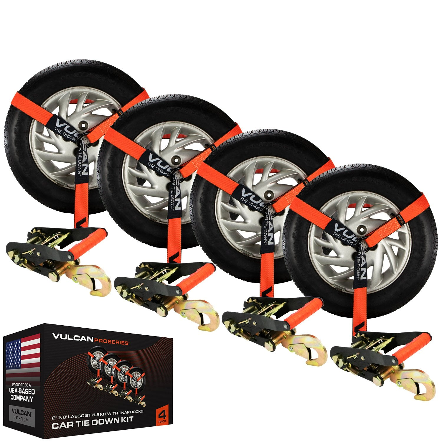 VULCAN PROSeries® Car Tie Downs – TrucknTow, Inc