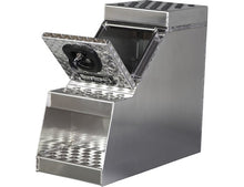 Buyers Aluminum Step Box - Heavy Duty - Diamond Tread - 24 x 28 x 12 Inches