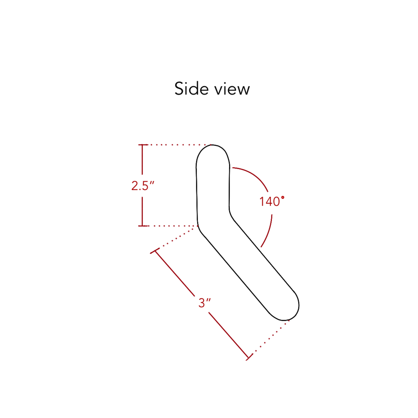 Angled Weld-On Bull Ring