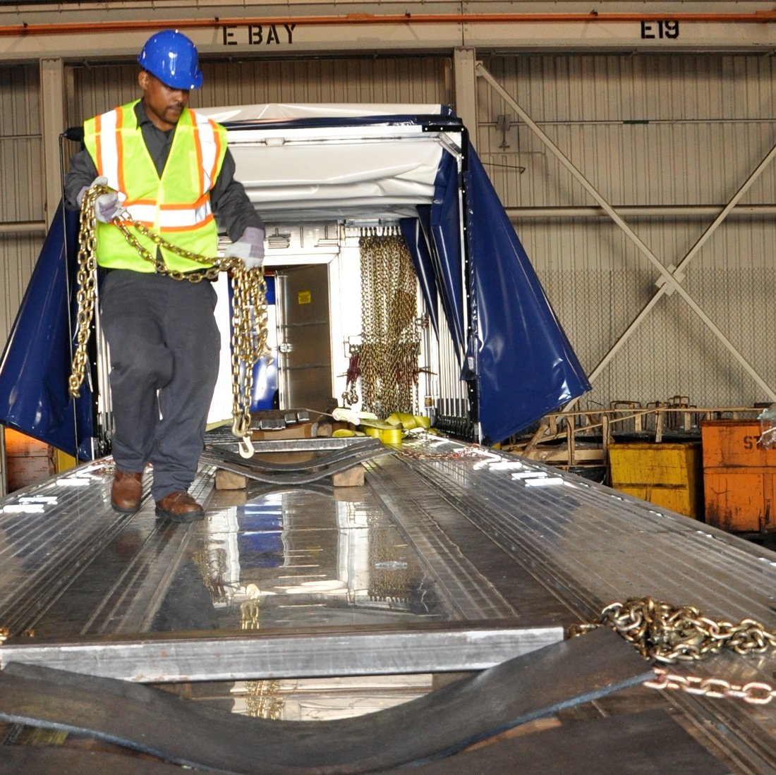 VULCAN Binder Chain with Clevis Grab Hooks - Grade 70 - 1/2 Inch x 16 Foot - 11,300 Pound Safe Working Load