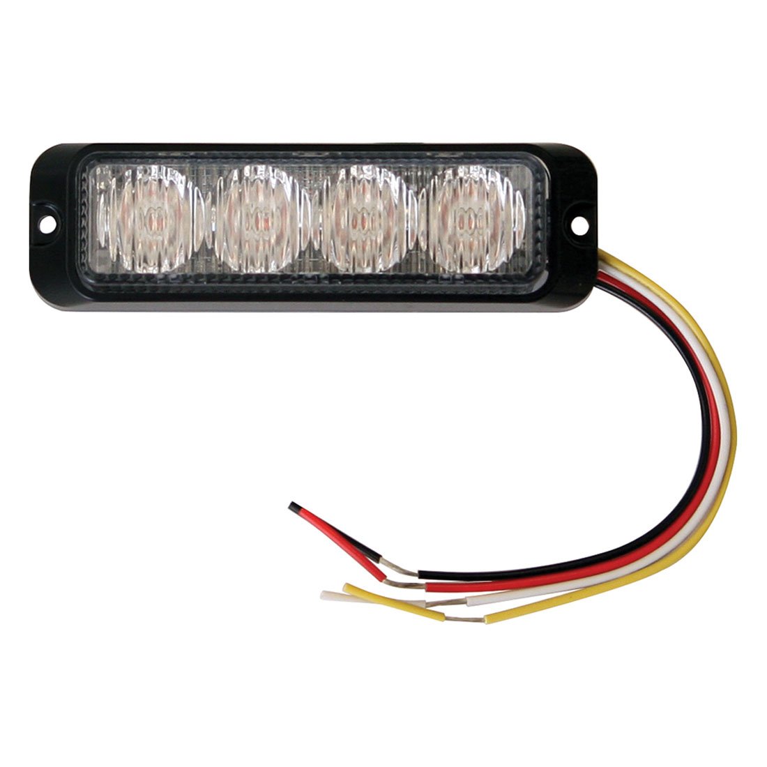 Ultra-Slim LED Surface Mount Flasher - Amber