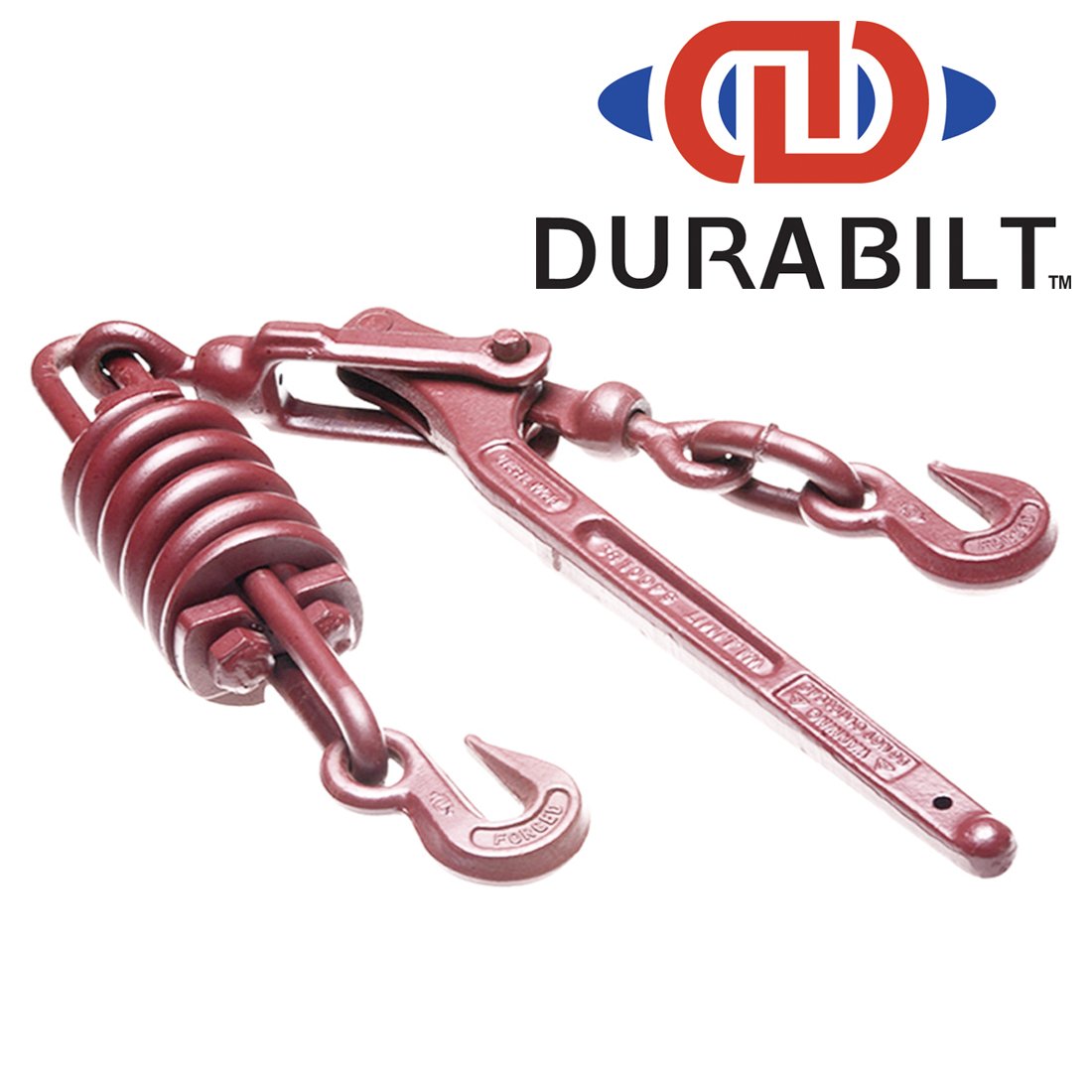 Spring Binder - 1/4 Inch - Fits 1/4 Inch Grade 43 Chain - 2,600 Pound Safe Working Load