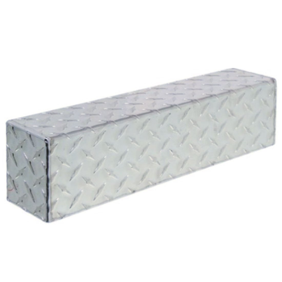 Double Oval Mounting Box - Diamond Tread Aluminum