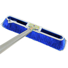 Blue Fine Brush with Steel Bolt-On Handle & Flagged Ends - 23 Inch