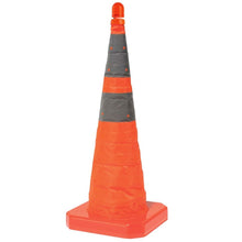 Reflective Collapsible Cone with Light - 28 Inch - Individual