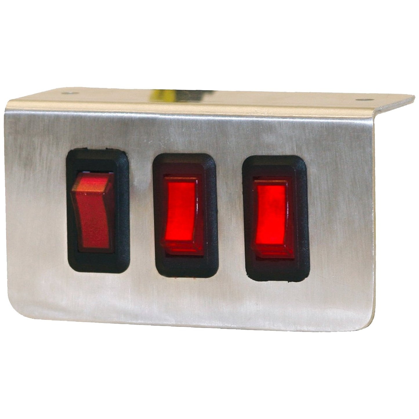 Illuminated 3-Switch Panel (On/Off)