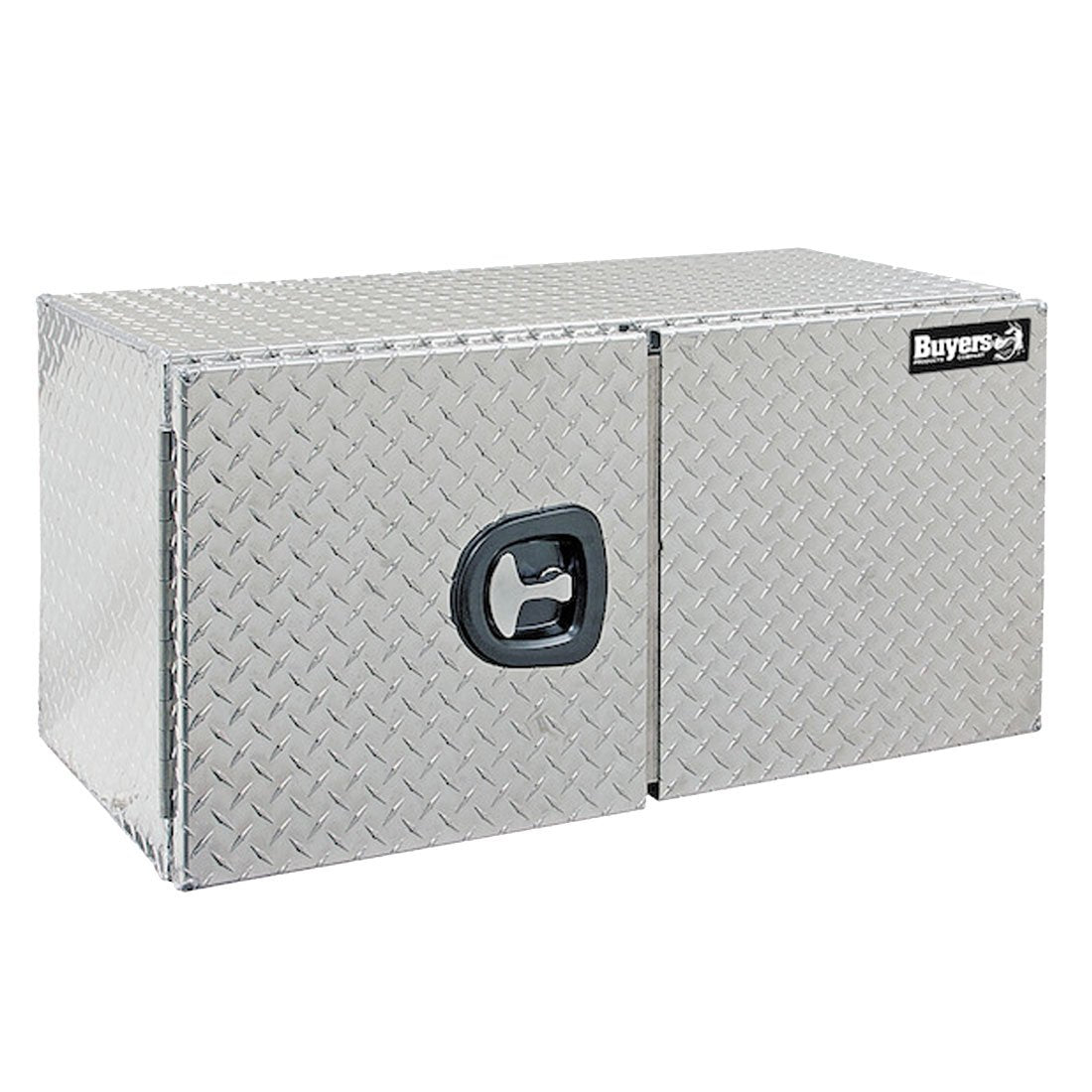 Aluminum - Double-Door Underbody Toolboxes - 18"H x 18"D x 36"L