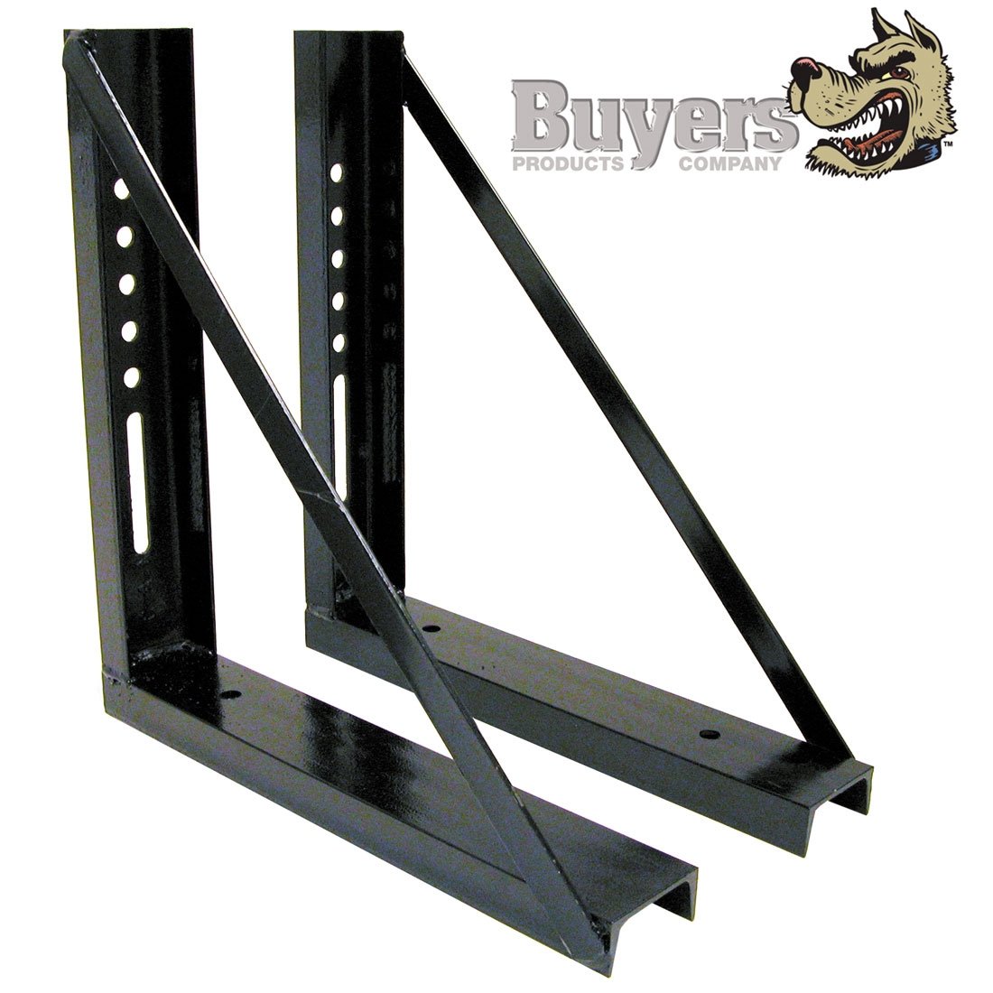 Mounting Brackets For Buyers Underbody Toolboxes - 24 Inch x 24 Inch Welded