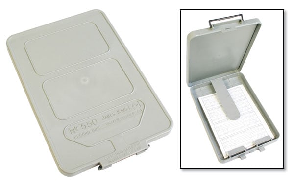 Thin Waterproof Plastic Record Box