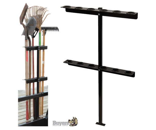 Buyers Open Trailer Hand Tool Rack