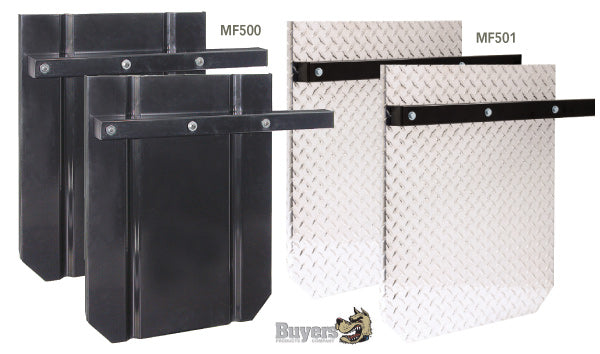 Heavy Duty Aluminum Splash Shield Kit - Pair