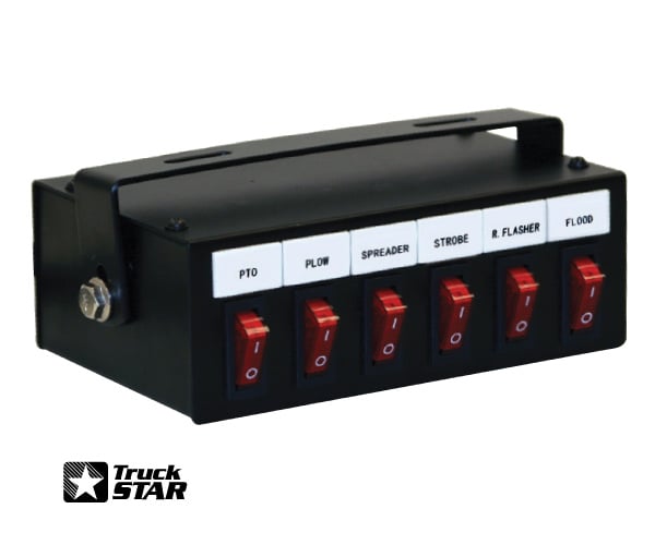Six Function Illuminated Switch Box
