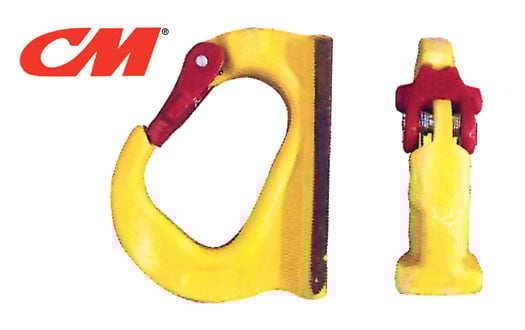 Weld-On Lifting Hook with Latch - 3-Ton