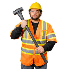 Class 3 Augusta Sleeved High Visibility Vest - Orange - 3XL