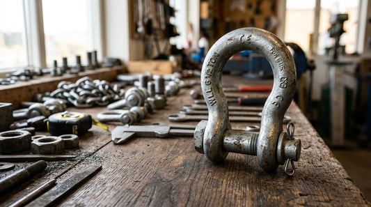 Bow shackle working load limit by size 2026