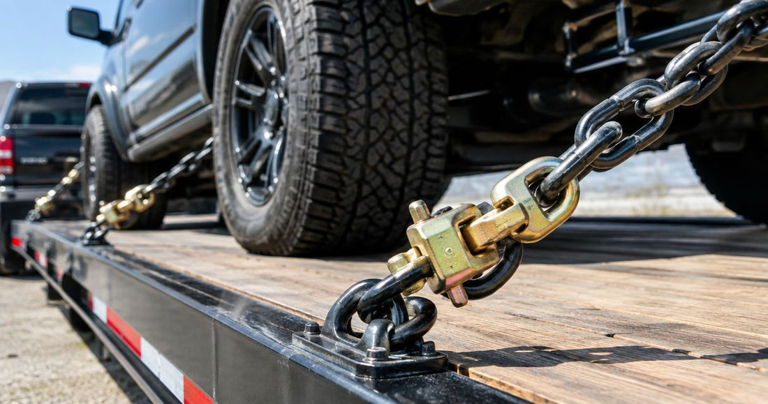 Best chain connectors for flatbed and car hauler use in 2026