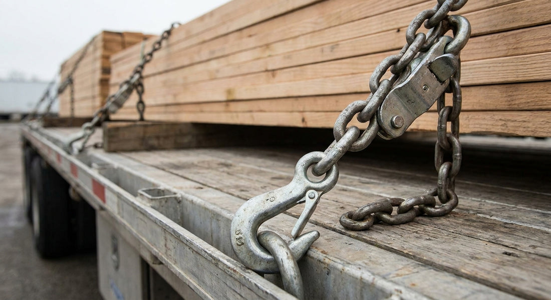 Best chain connectors for flatbed load securement