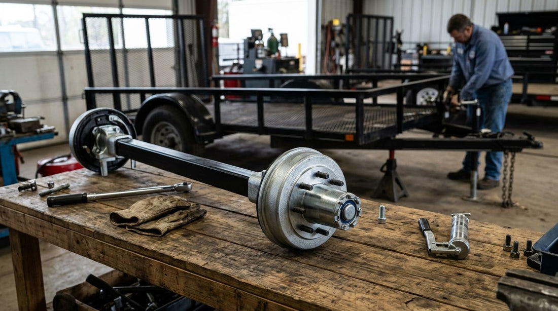 Best replacement trailer axles for utility trailers in 2026