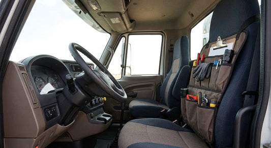 Best seat organizers for tow truck cabs