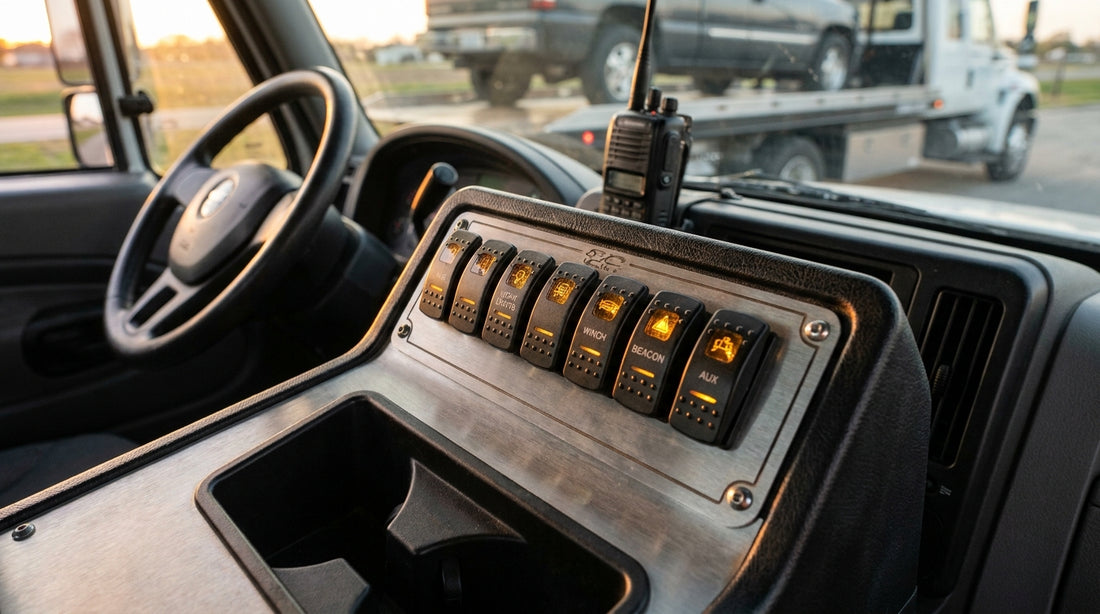 Best switch panels for flatbed tow truck builds