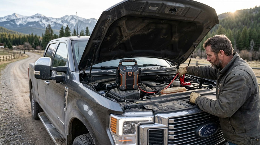 Best jump starters for diesel pickup trucks in 2026