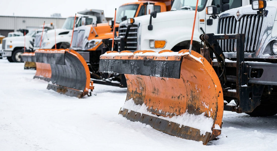 Best snow plow blades for municipal and commercial trucks