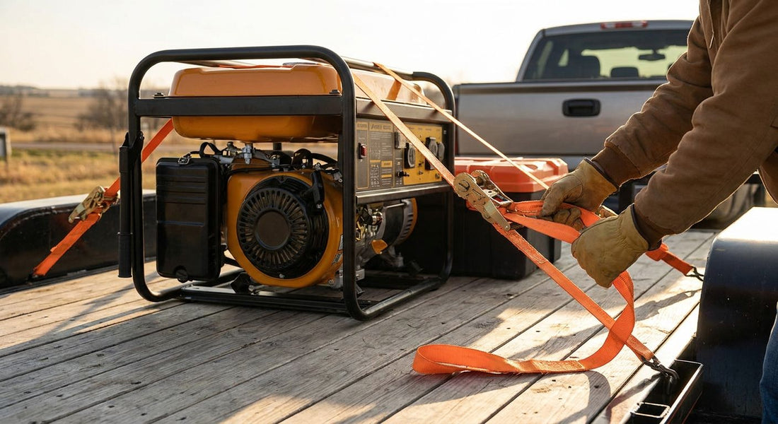 Best ratchet straps for generator and equipment transport