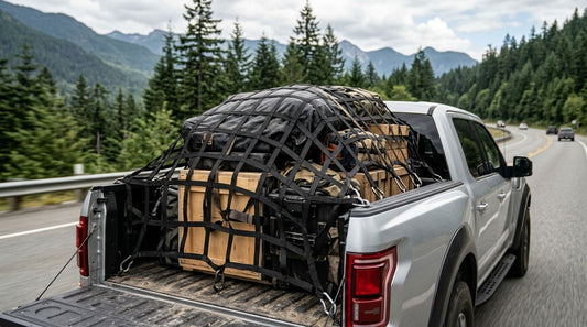 Truck bed cargo nets ranked by load capacity in 2026