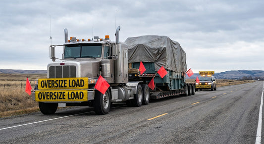 Best oversize load flags and signs for heavy haul