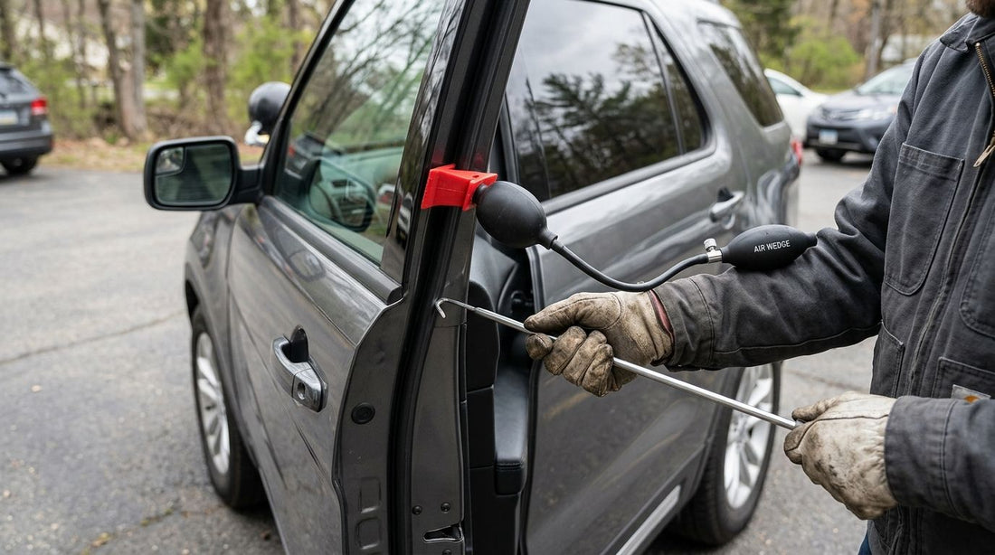 How to pair a wedge and pump kit with a long reach tool