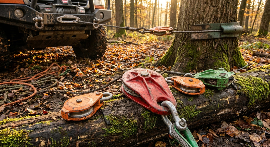 Best snatch blocks for winch recovery rigging