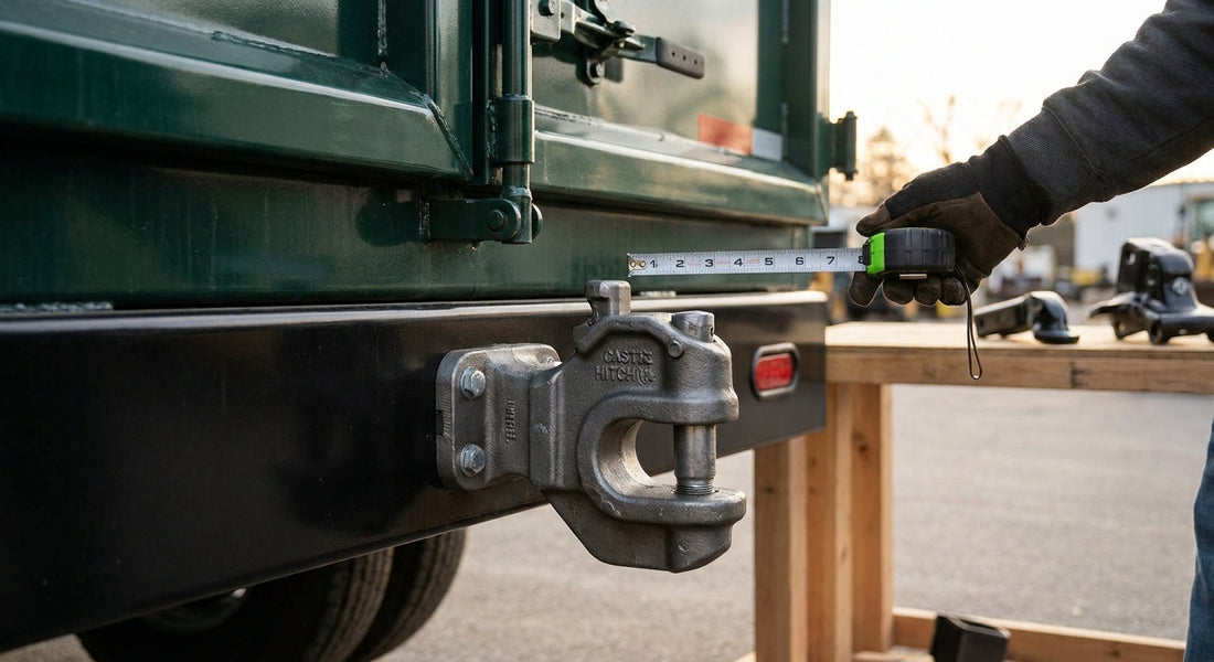 How to choose a pintle hitch for a dump trailer