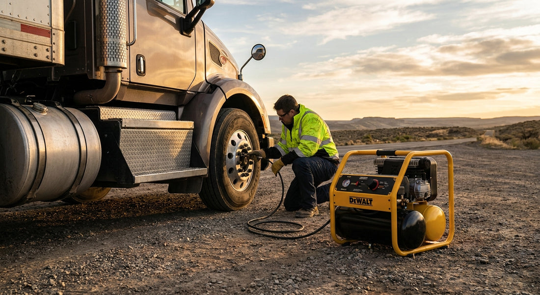 Best portable air compressors for truck drivers