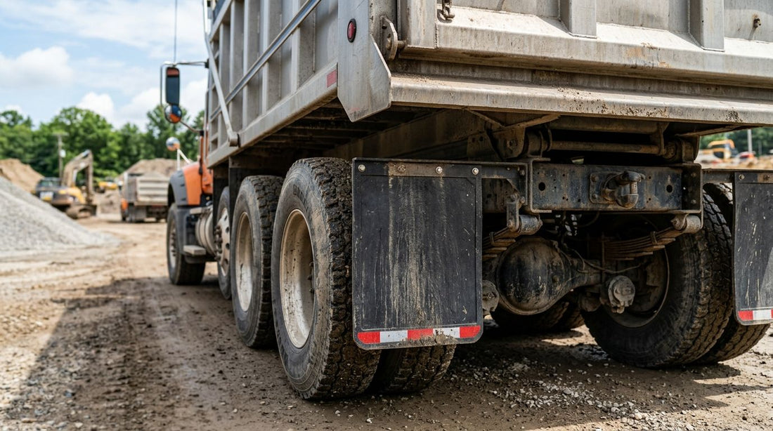 Semi truck mud flaps for dump truck haulers: complete 2026 guide