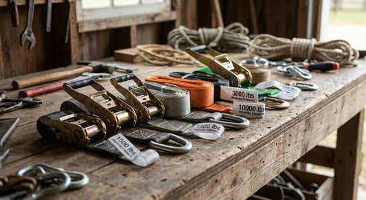 Ratchet straps ranked by breaking strength in 2026