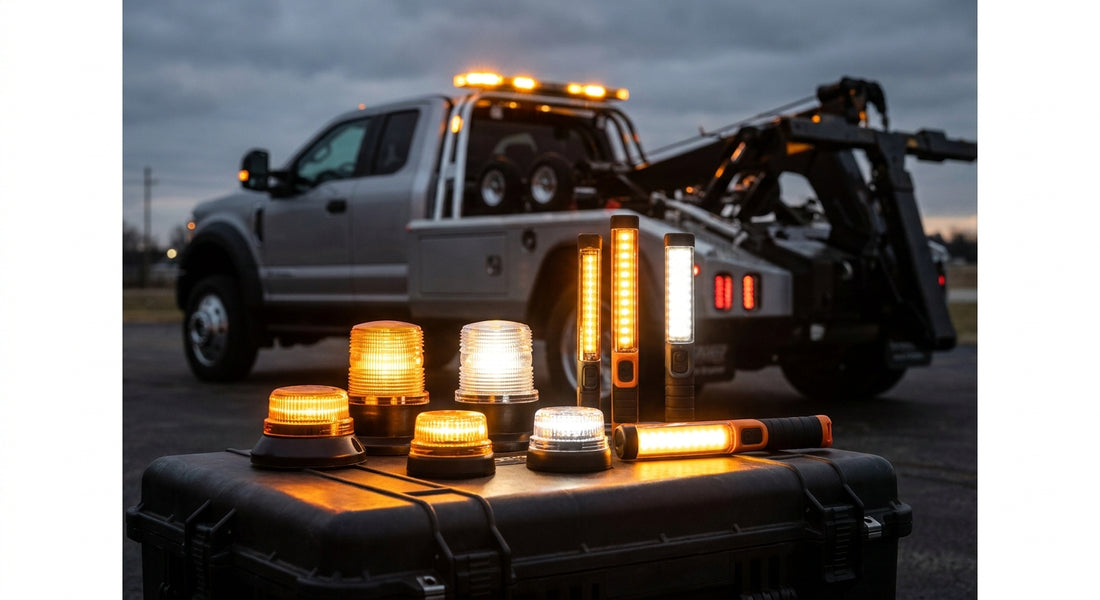 Best portable LED flashers for tow trucks