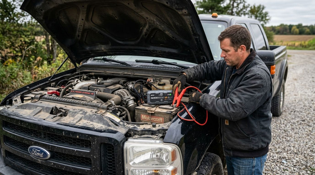 Can you jump start a diesel truck with a portable jump starter?