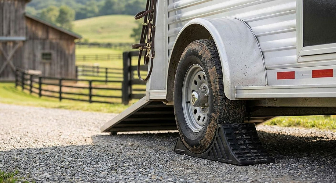 Best wheel chocks for horse and livestock trailers
