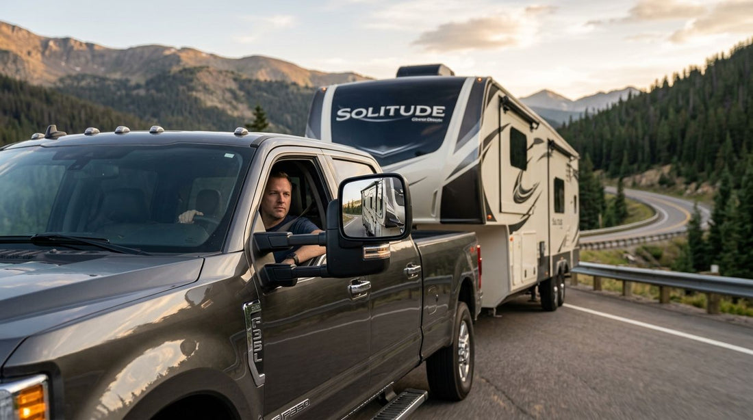 Best towing mirrors for RV and camper towing in 2026