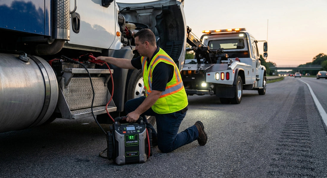 Best jump starters for tow truck operators