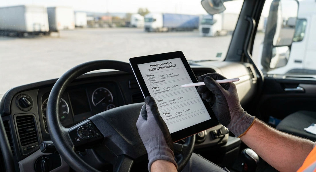 How to fill out a driver vehicle inspection report