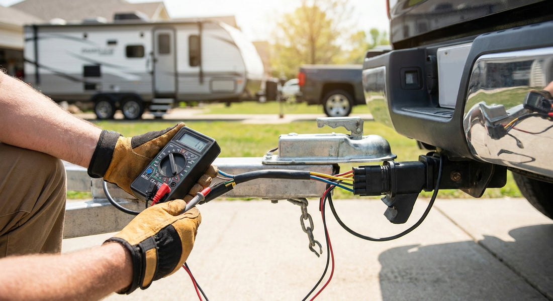 How to test a trailer wiring harness before a tow