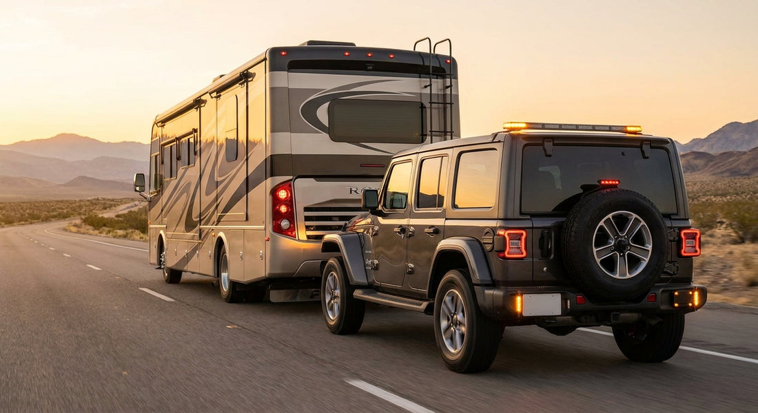 Best wireless tow light kits for flat tow setups