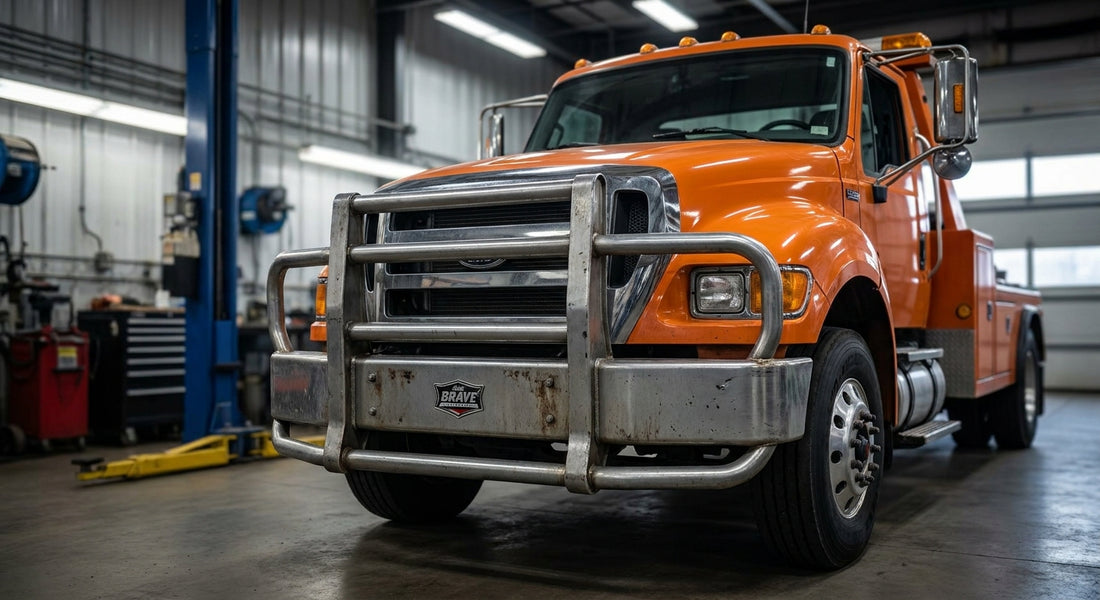 How to choose a tow truck push bumper
