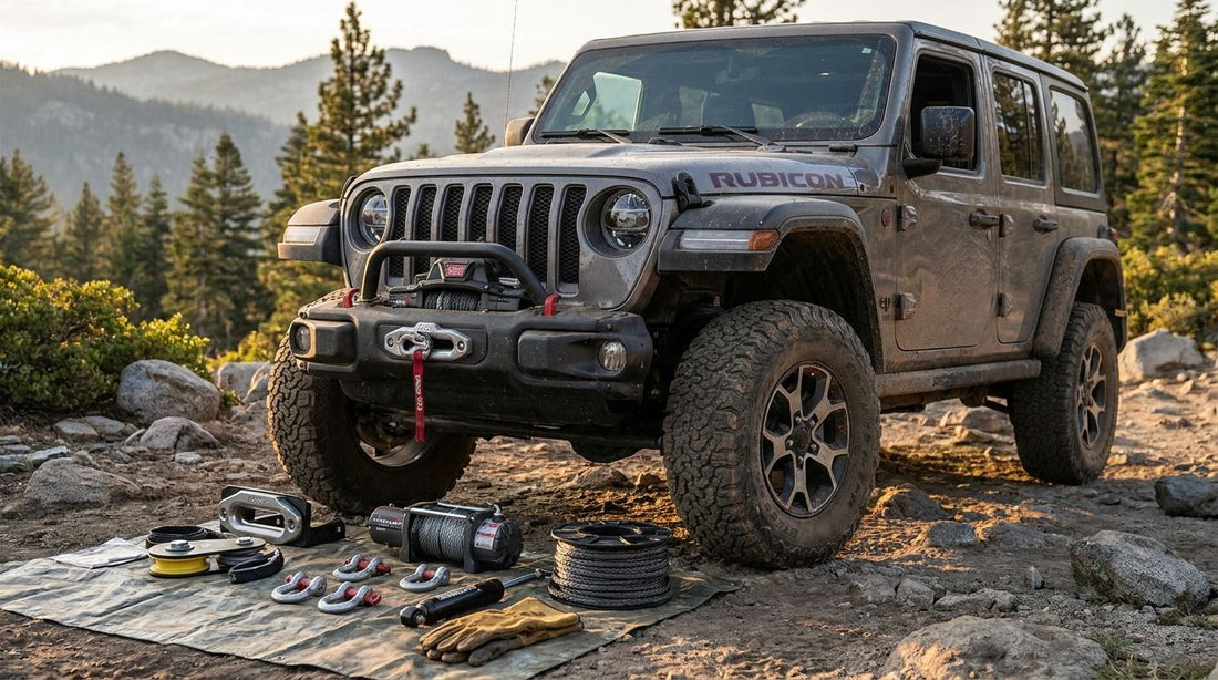 Best winch accessories for off-road Jeep builds in 2026