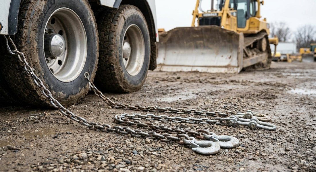 Best tow chains for heavy equipment recovery fleets