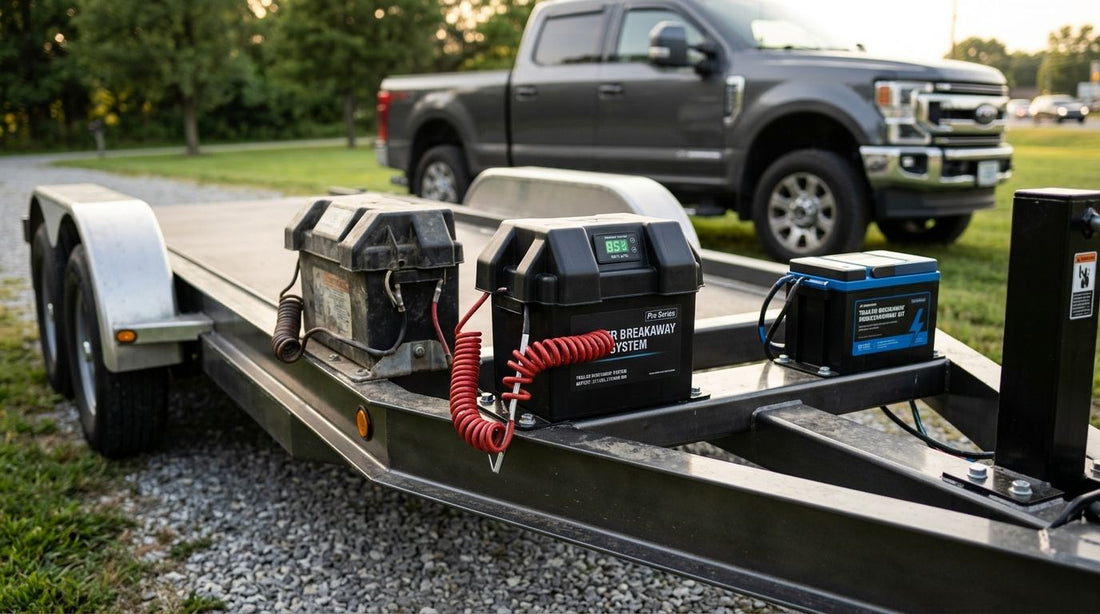 Trailer breakaway kits ranked by battery life in 2026