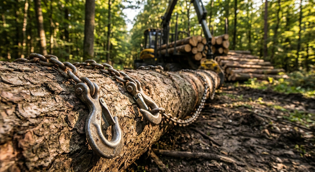 Best chain hooks for logging and forestry hauling