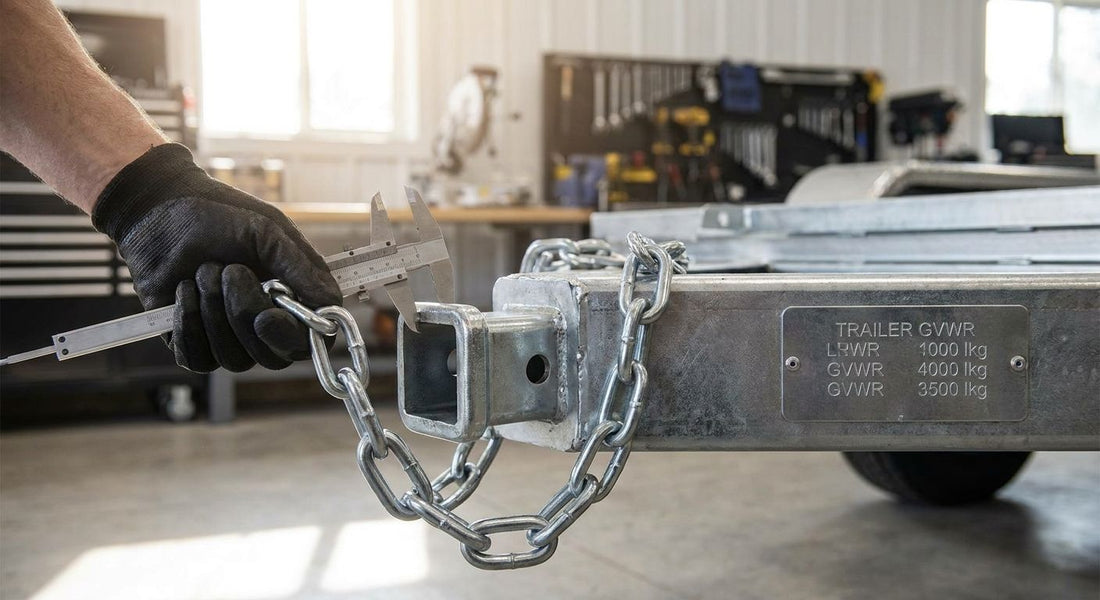 How to size safety chains for your trailer's GVWR