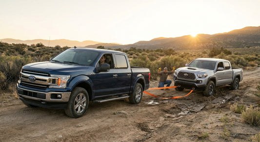 How to use a recovery strap without damaging your truck